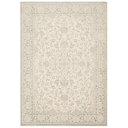 Safavieh Noble 600 Small Rectangle Area Rug Light Blue & Ivory - 4 ft. x 5 ft.-7 in. NBL659-7680-4